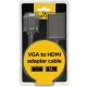 VGA-HDMI átalakító kábel 15 cm Cablexpert