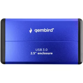 2.5" HDD ház USB 3.0 Gembird kék