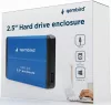 2.5" HDD ház USB 3.0 Gembird kék