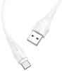USB Type-C / USB-A 2.0 m kábel Borofone BX18 fehér