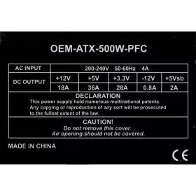 OEM tápegység 500W