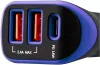 Autós töltő 3xUSB 2400mA Canyon C-08