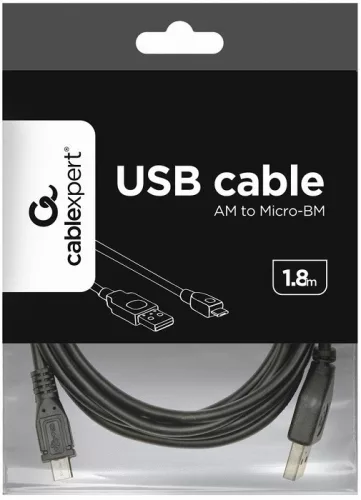 USB 2.0 A/Micro-B kábel 1.8 m Gembird 