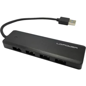 4 portos USB-C 3.2 Hub LC Power LC-HUB-U3-4-V2 