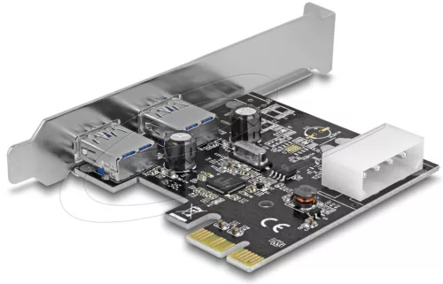USB 3.2 PCIe kártya 2 port Delock 89243