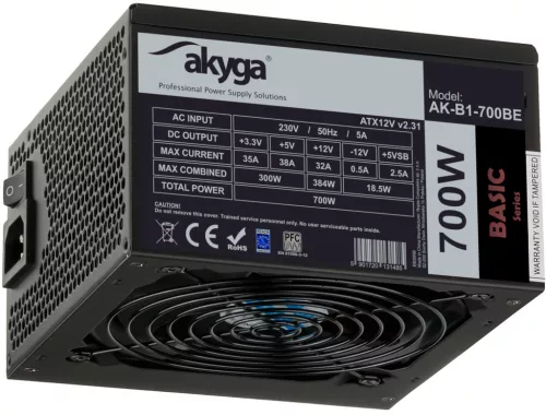 700W Akyga AK-B1-700BE tápegység