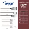 700W Akyga AK-B1-700BE tápegység