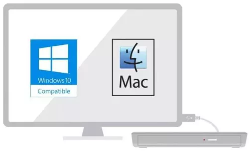 USB DVD író LG GP60NS60 slim