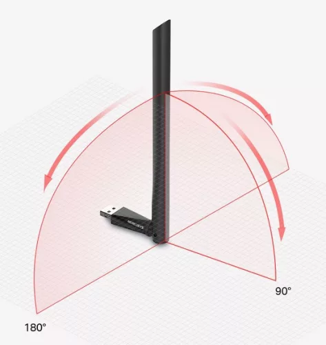 USB Wi-Fi Mercusys MU6H AC650