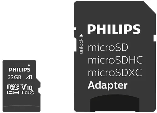 32 GB MicroSD kártya Philips