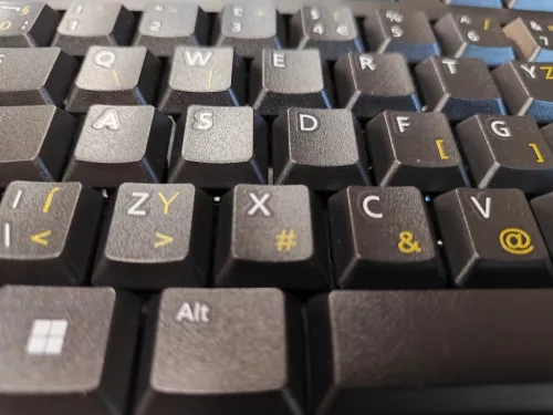 Dell Pro SmartCard KB813-BK vezetékes billentyűzet