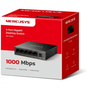5 portos Gigabit switch Mercusys MS105GS