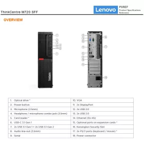 Lenovo ThinkCentre M720s SFF számítógép