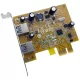 USB 3.0 PCIe kártya 2x port Sunix USB2302 low profile