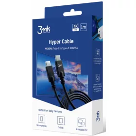 USB 3.1 Type-C töltőkábel 100W 1.0 m CC1-100-4K-01B