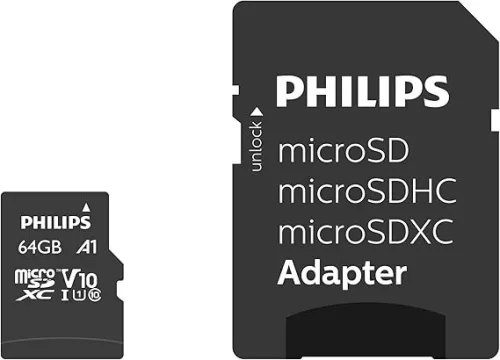  64 GB MicroSD kártya Philips