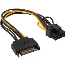 SATA/PCI-Express 6+2 pin átalakító kábel Akyga AK-CA-80