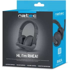 Mikrofonos fejhallgató Natec Rhea NSL-1452