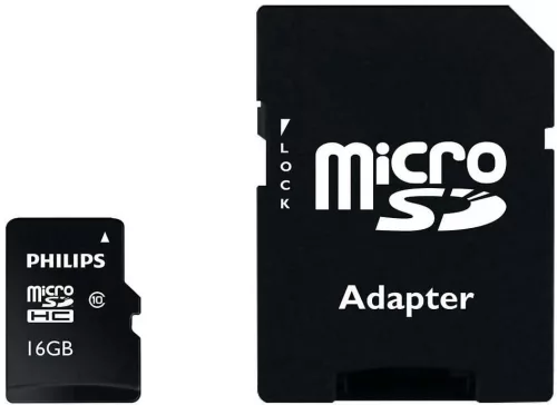 16 GB MicroSD kártya Philips 
