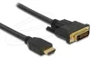 HDMI-DVI kábel (2k) 2m Delock 85654