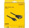 HDMI-DVI kábel (2k) 2m Delock 85654