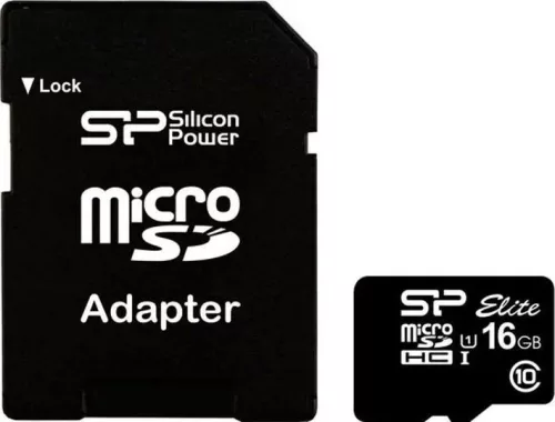 16 GB MicroSD kártya Silicon Power Elite
