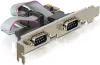 PCIe 2 x Soros RS-232 Delock 89220