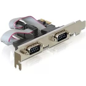 PCIe 2 x Soros RS-232 Delock 89220