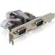 PCIe 2 x Soros RS-232 Delock 89220