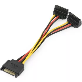 SATA Y tápkábel Gembird CC-SATAM2F-02