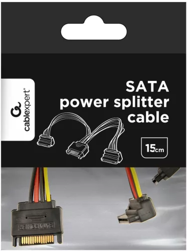 SATA Y tápkábel Gembird CC-SATAM2F-02