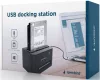 HDD dokkoló 2,5"-3,5" SATA USB 2.0 Gembird HD32-U2S-5