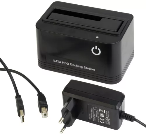 HDD dokkoló 2,5"-3,5" SATA USB 2.0 Gembird HD32-U2S-5