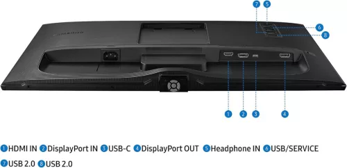 Samsung S24A600UCU QHD monitor ("B" kat.)