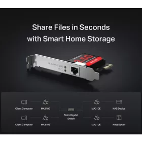 Mercusys MA310E 2.5 Gigabit PCIe hálókártya