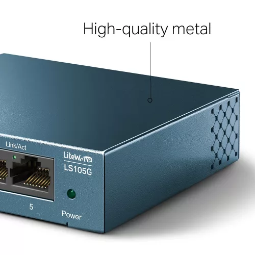 5 portos Gigabit switch TP-LINK LS105G
