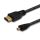 Savio CL-39 HDMI-micro HDMI kábel v1.4 ethernet / 3D támogatással 1 m