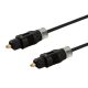 Savio CLS-06 Toslink OD 2,2mm optikai kábel, 1m