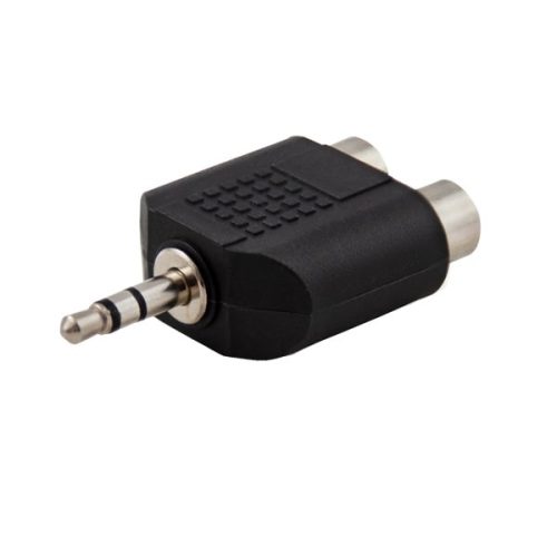 Savio CLS-19 mini jack 3.5mm – 2x RCA audio adapter