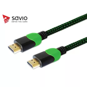 Savio GCL-03 HDMI kábel 1.8 m, zöld (XBOX)