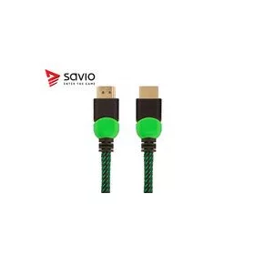 Savio GCL-03 HDMI kábel 1.8 m, zöld (XBOX)
