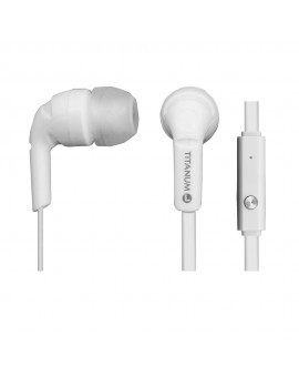 Titanum TH109W Fehér Sztereó Fülhallgató Mikrofonnal