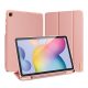 Samsung Galaxy Tab S6 Lite 10.4 (2020 / 2022 / 2024) SM-P610 / P615 / P613 / P619 / P620 / P625, mappa tok, Trifold, érintőceruza tartó, Dux Ducis Domo, rózsaszín