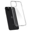 Apple iPhone 11 Pro, Műanyag hátlap védőtok + szilikon keret, Spigen Ultra Hybrid, átlátszó