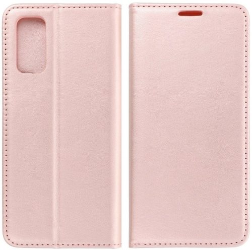 Samsung Galaxy A42 5G / M42 5G SM-A426B / M426B, Oldalra nyíló tok, stand, Magnet Book, vörösarany