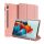 Samsung Galaxy Tab S7 11.0 / Tab S8 11.0, mappa tok, Trifold, érintőceruza tartó, Dux Ducis Domo, rózsaszín