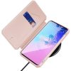 Samsung Galaxy A42 5G / M42 5G SM-A426B / M426B, Oldalra nyíló tok, stand, Dux Ducis Skin X, rózsaszín
