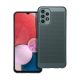 Samsung Galaxy A13 4G SM-A135F / A137F, Műanyag hátlap védőtok, légáteresztő, lyukacsos minta, Breezy, sötétzöld