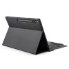 Samsung Galaxy Tab S9 Ultra 14.6 / Tab S10 Ultra 14.6 SM-X910 / X916B / X920 / X926B, Bluetooth billentyűzetes, mappa tok, Touch Pad, mágneses rögzítés, Dux Ducis TK, fekete