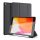 Apple iPad 10.2 (2019 / 2020 / 2021), mappa tok, Smart Case, érintőceruza tartó, Dux Ducis Domo, fekete